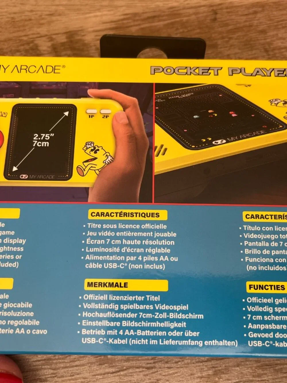 Pocket Player Pro Pac-Man